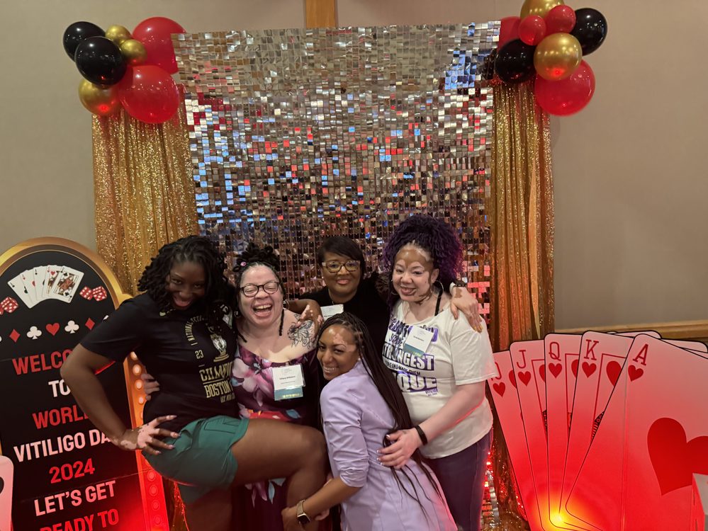 Vitiligo Beautified members at World Vitiligo Day 2024